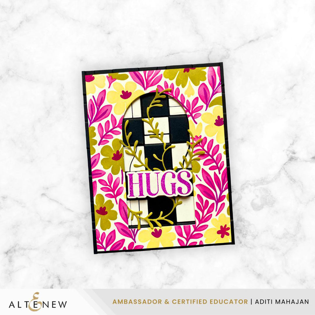 Altenew - Stencil Art: Styled Backgrounds - Layering Stencil Set (6 in 1)