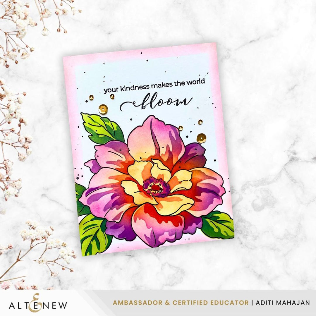 Altenew - Twin Blooms - Stamp & Stencil Bundle