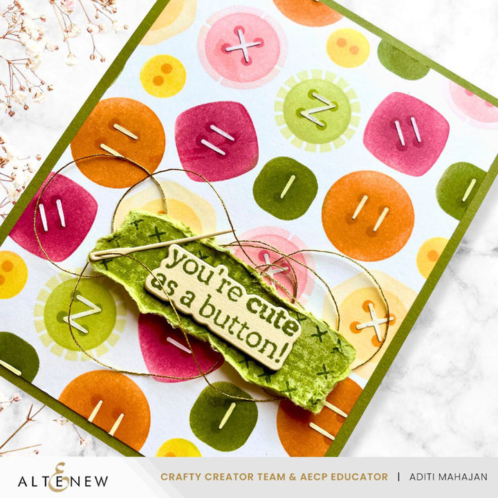Altenew - Craft Your Life Project Kit: Stitched With Love & Add On