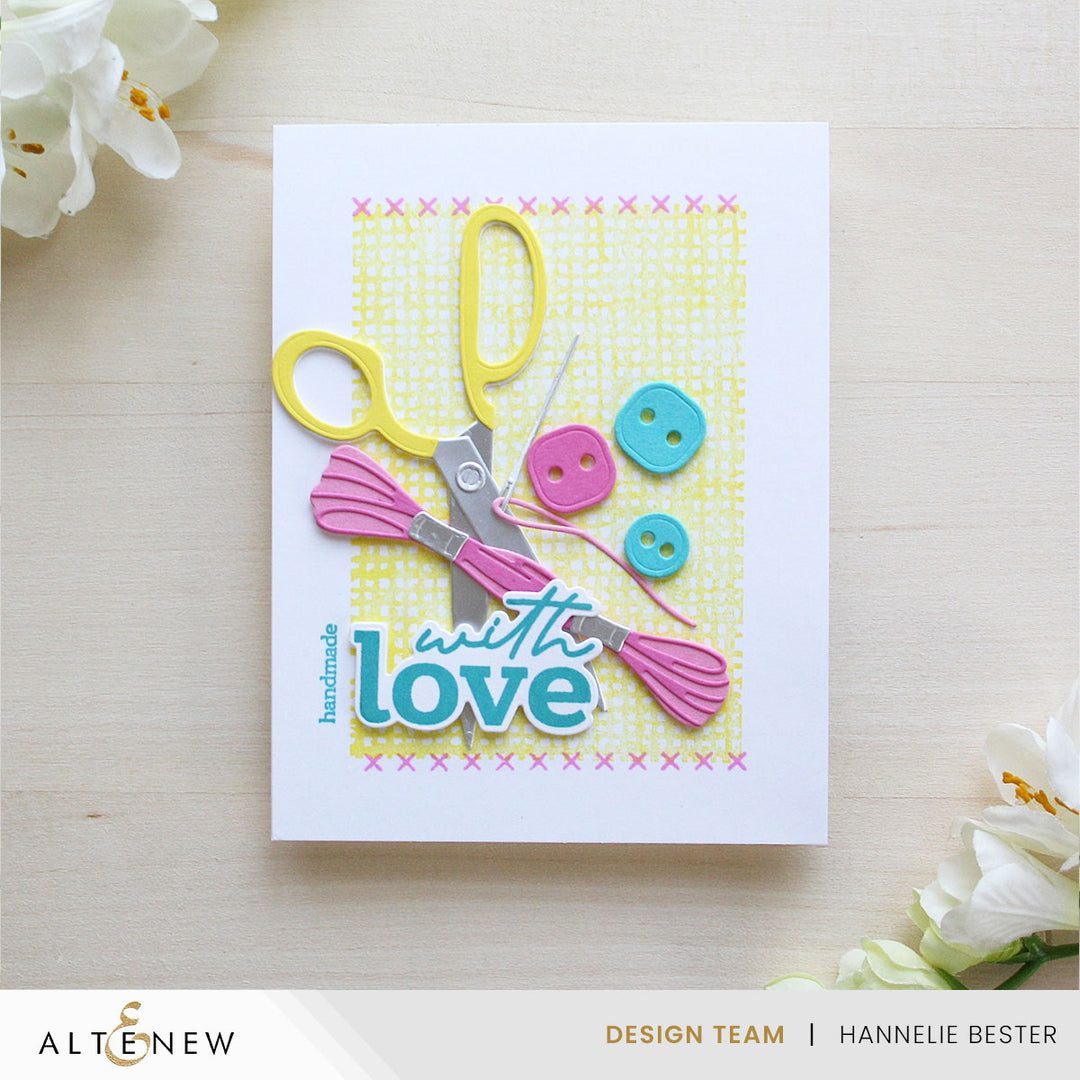 Altenew - Craft Your Life Project Kit: Stitched With Love & Add On