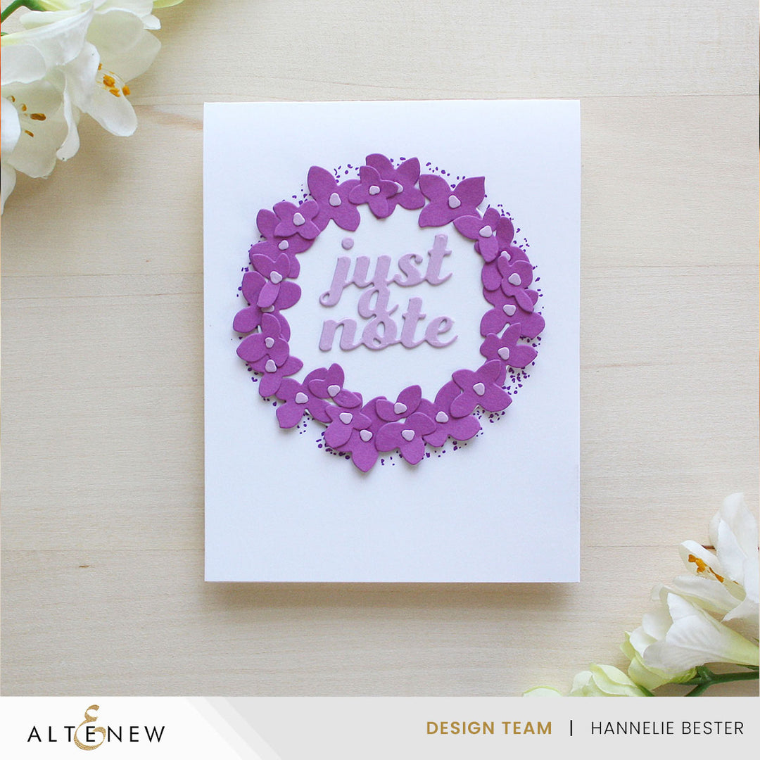 Altenew - Pop It Up: Blooming Hydrangea Stamp & Die Set