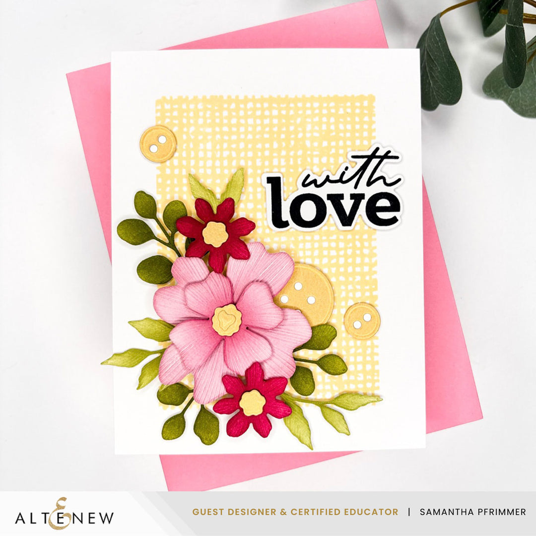 Altenew - Craft Your Life Project Kit: Stitched With Love & Add On