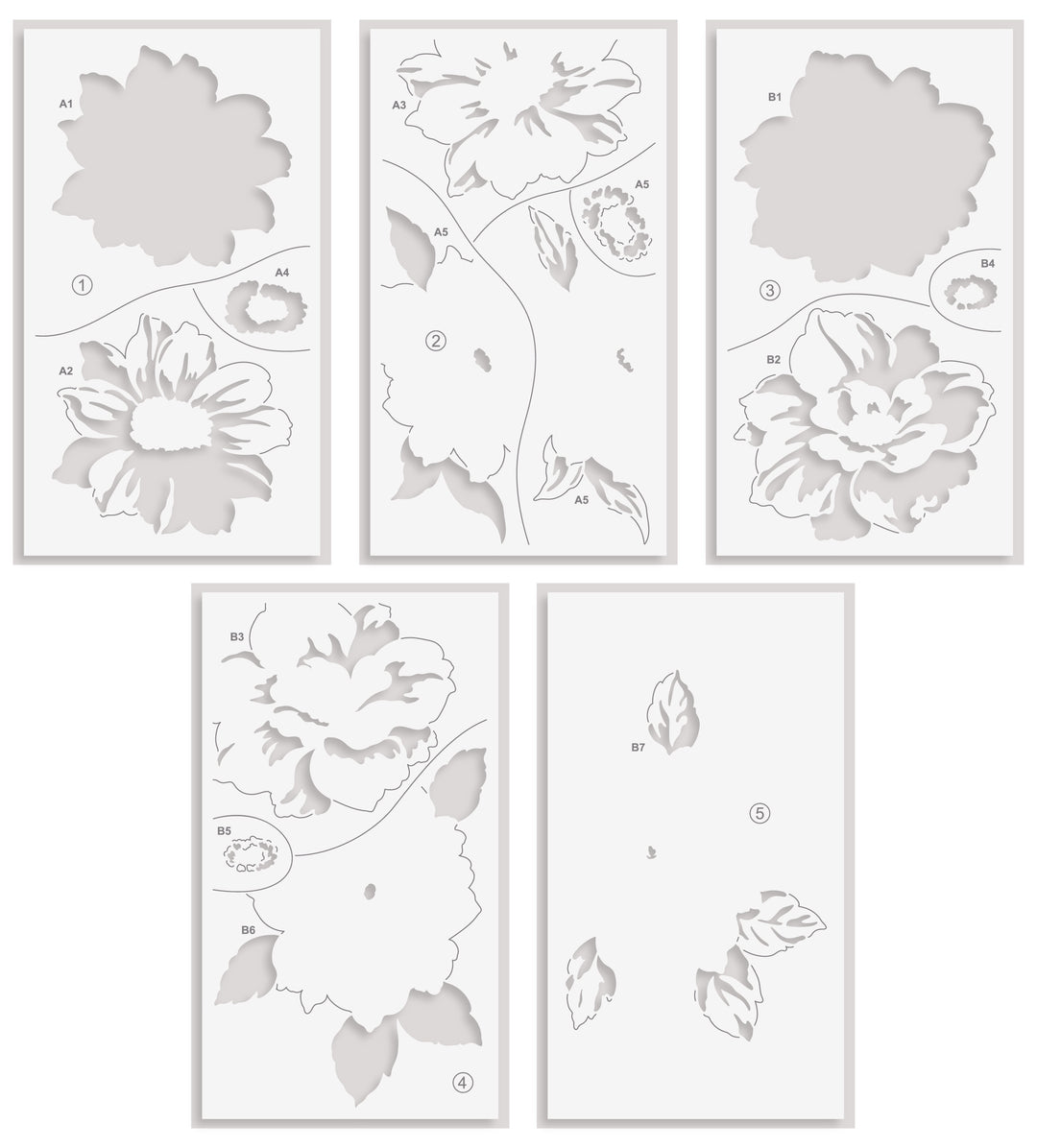 Altenew - Twin Blooms - Stamp & Stencil Bundle