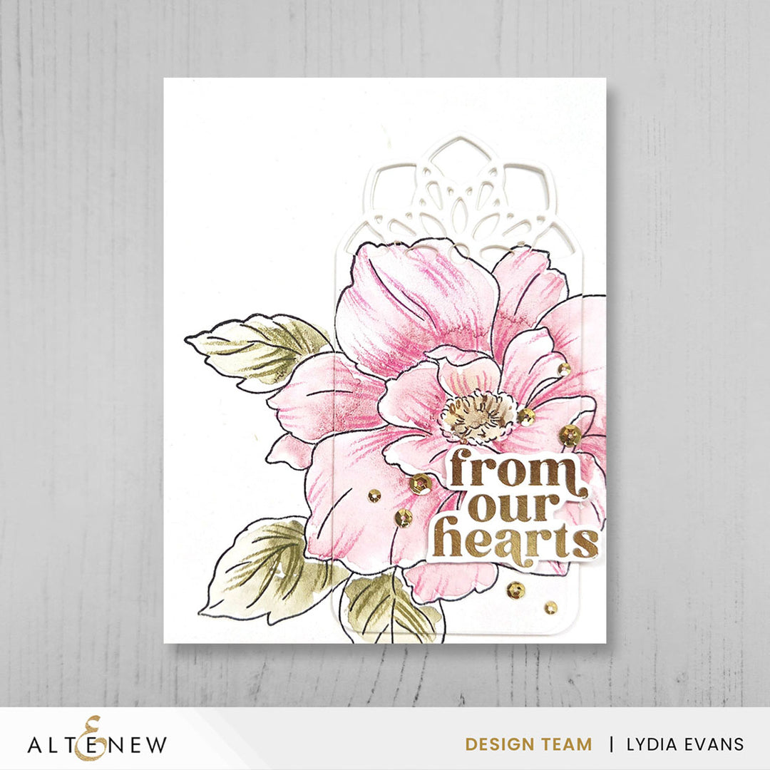 Altenew - Twin Blooms - Stamp & Stencil Bundle