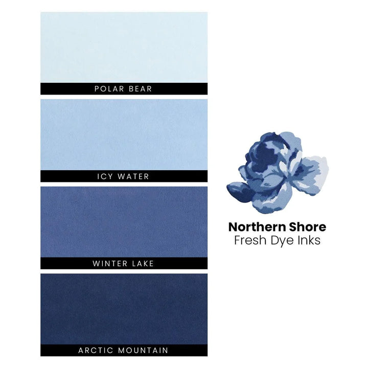 Altenew - Northern Shore Fresh Dye Ink Bundle Complete Bundle
