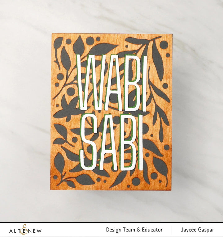 Altenew - Zero Waste Leaf Pattern Die