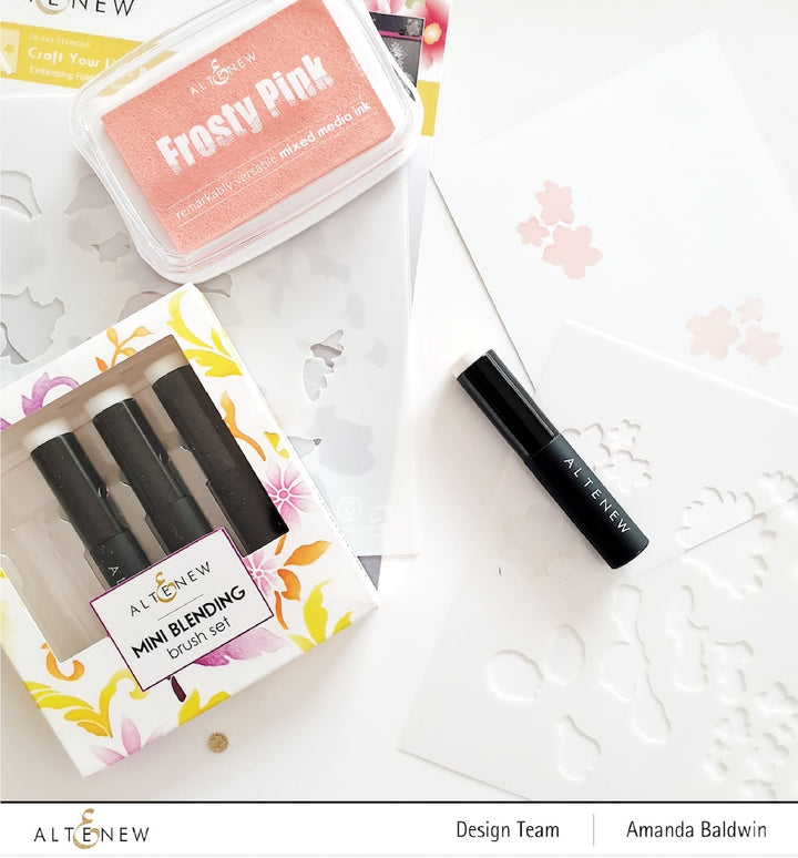 Altenew - Mini Blending Brush Set (Flat Bristles)