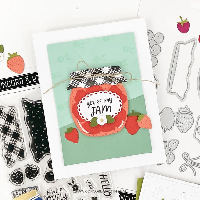 Concord & 9th - Berries and Jam Stamp Set (4 x 6)