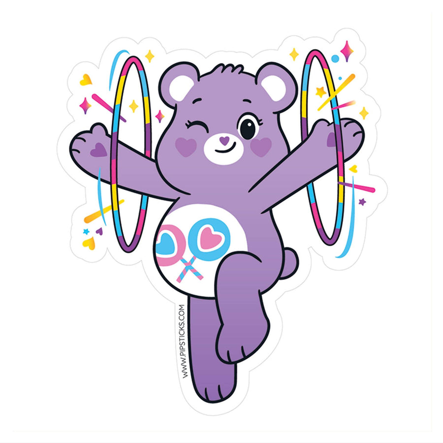 Pipsticks Vinyl Sticker - Share Bear 