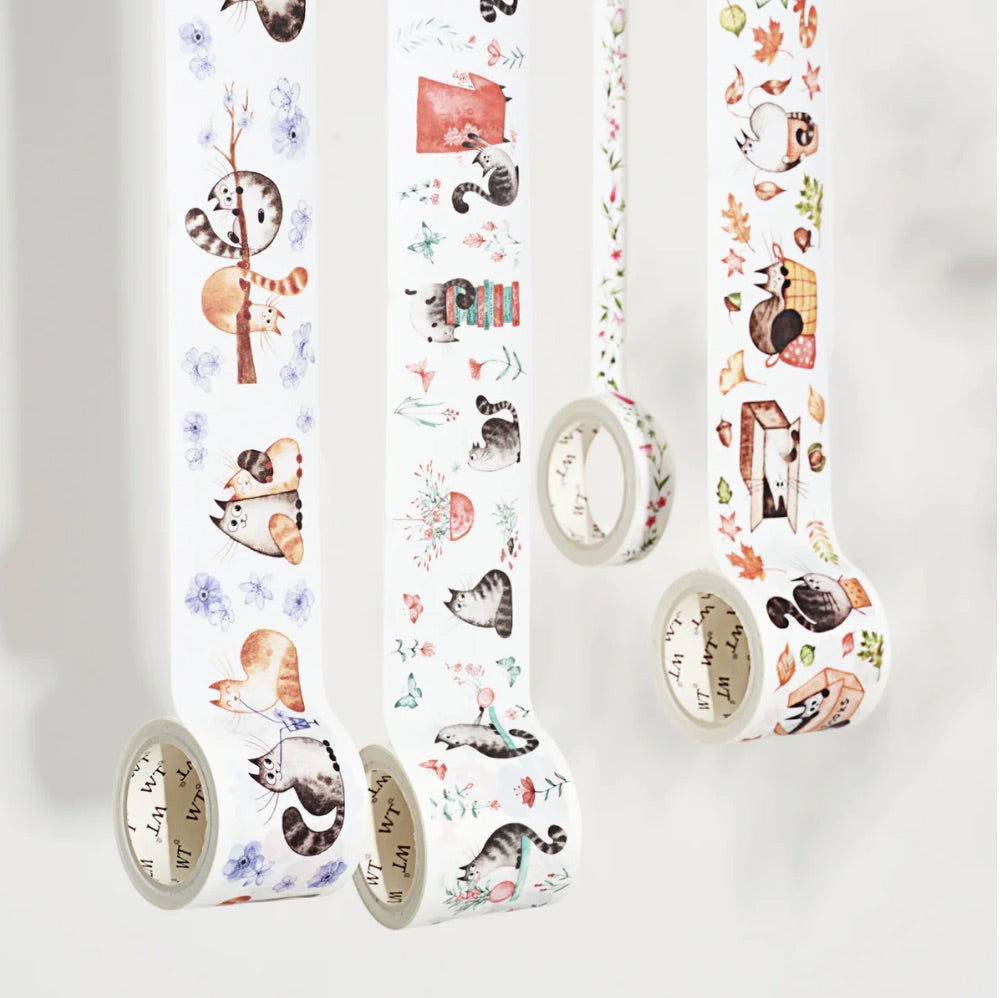 The Washi Tape Shop - Chonky Cat Washi Tape Sticker Set hanging