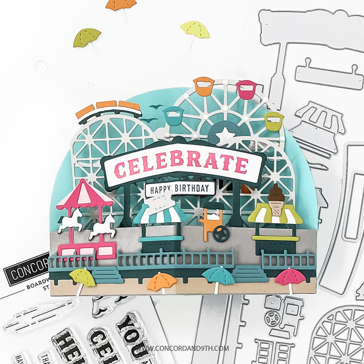 Concord & 9th - Boardwalk Stacks Stamp Set (3 x 4)