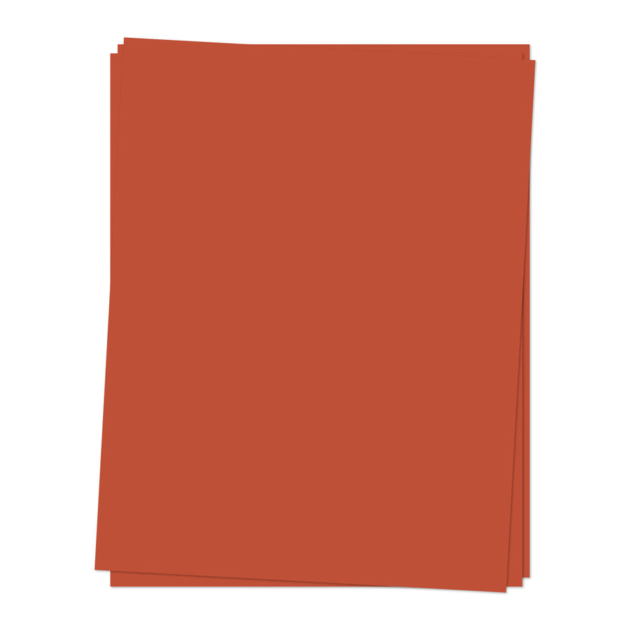 Concord & 9th - Card Stock Pack - Cayenne - 8.5" x 11" x 12 sheets