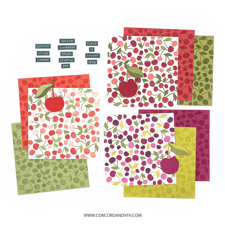 Concord & 9th - Cherry Turnaboutª Stamp Set (6 x 8)