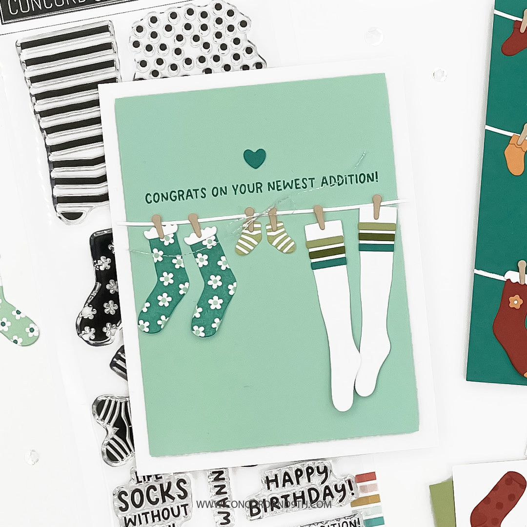 Concord & 9th - Cozy Toes Stamp and Die Bundle