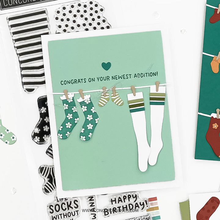 Concord & 9th - Cozy Toes Stamp and Die Bundle