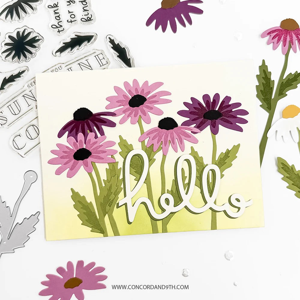 Concord & 9th - Daisy Delight Bundle - Stamps & Dies