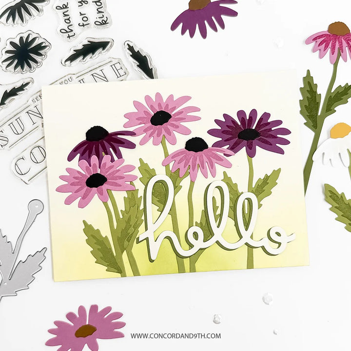 Concord & 9th - Daisy Delight Bundle - Stamps & Dies