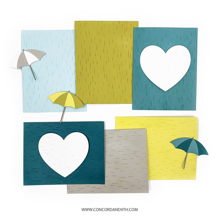 Concord & 9th - Dashed Lines Embossing Folder (6 x 6)