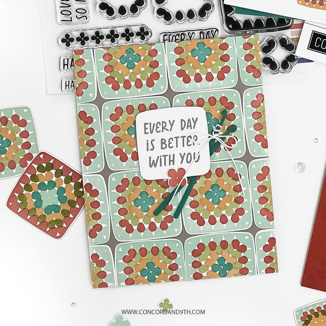 Concord & 9th - Granny Square Turnabout Stamp & Die Bundle