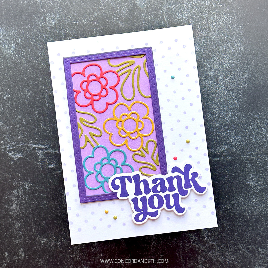 Concord & 9th - Kristina Werner - A6 Detailed Frames Dies