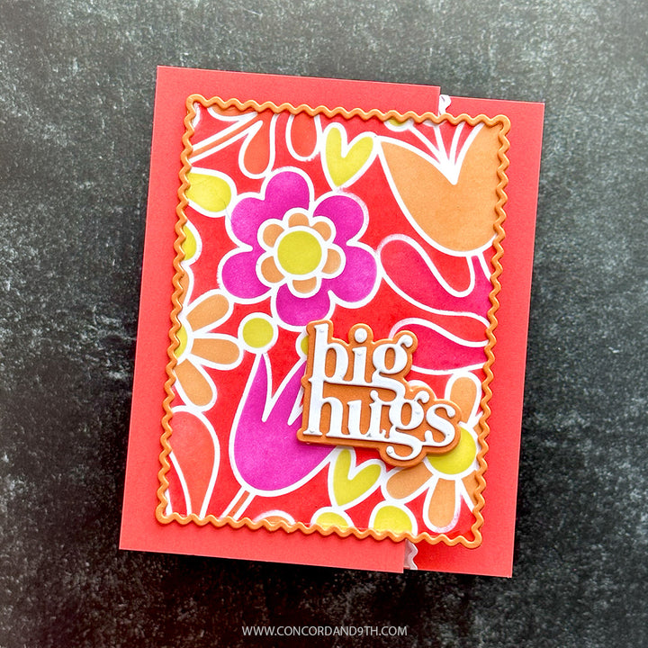 Concord & 9th - Kristina Werner - Petal Pop Bundle - Stamps, Dies & Stencils