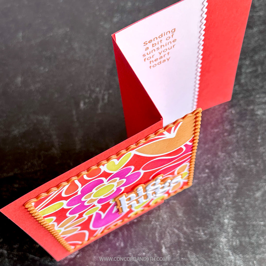 Concord & 9th - Kristina Werner - Petal Pop Bundle - Stamps, Dies & Stencils