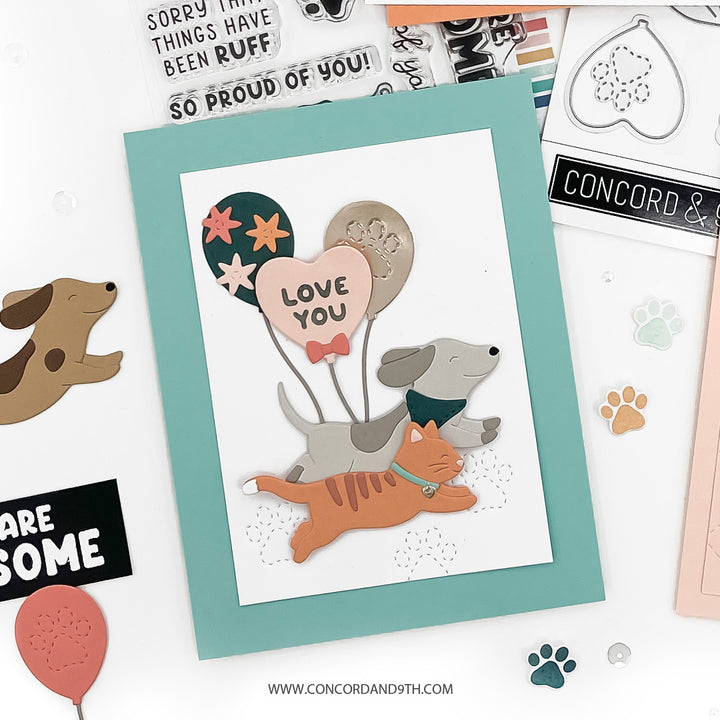 Concord & 9th - Pet Pals Stamp & Die Bundle