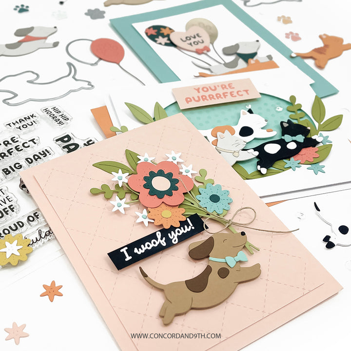 Concord & 9th - Pet Pals Stamp & Die Bundle