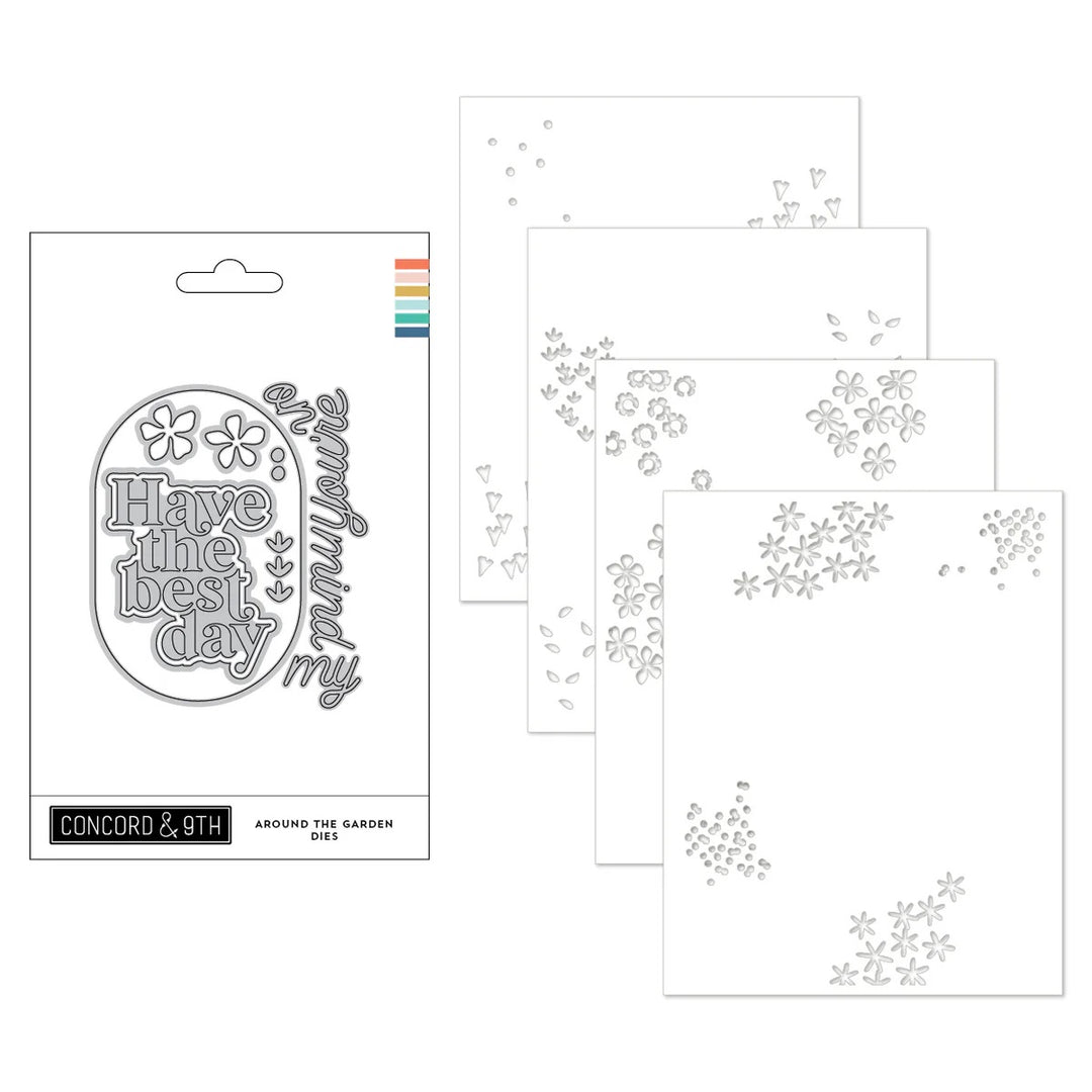 Concord & 9th - Around the Garden Bundle - Dies & Stencils