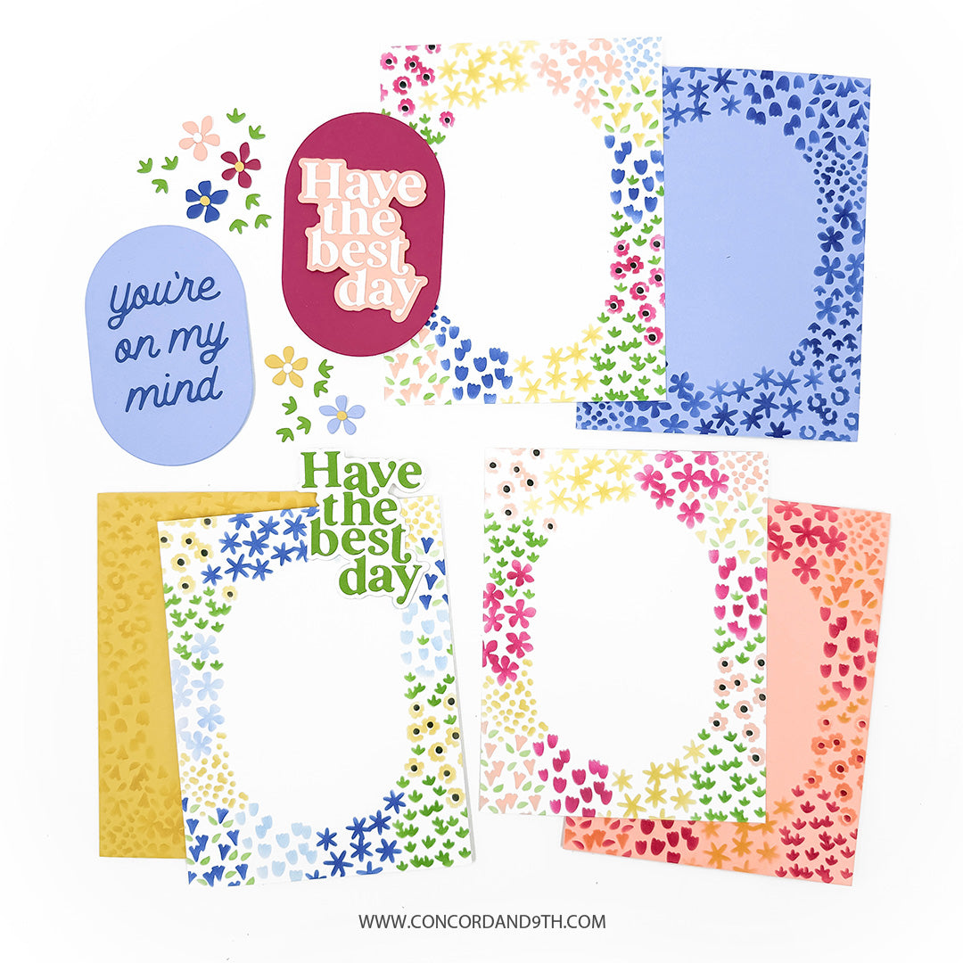 Concord & 9th - Around the Garden Bundle - Dies & Stencils