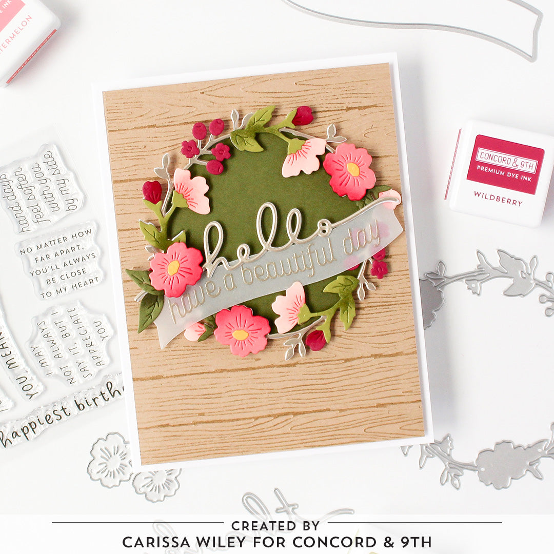 Concord & 9th - Briar & Blooms BUNDLE - Stamps & Dies
