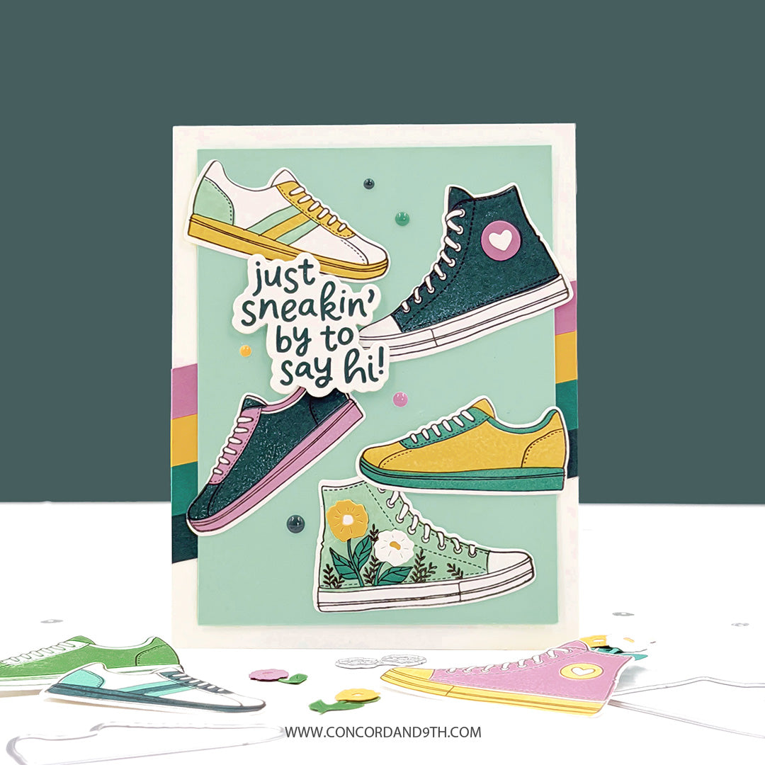 Concord & 9th - Fresh Kicks Bundle - Stamps & Dies