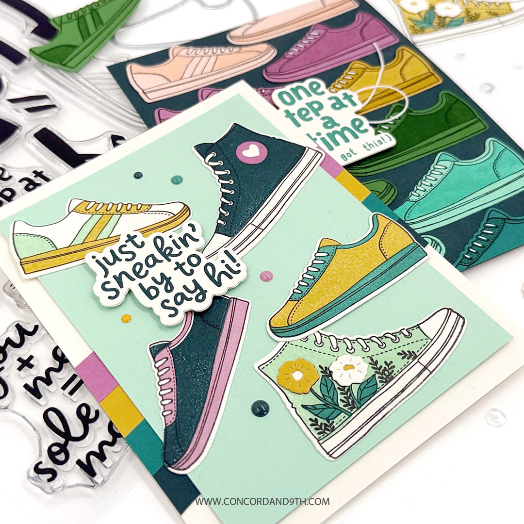 Concord & 9th - Fresh Kicks Bundle - Stamps & Dies