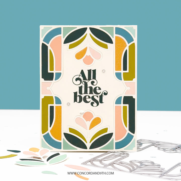 Concord & 9th - Gilded Glass Bundle - Stamps & Dies