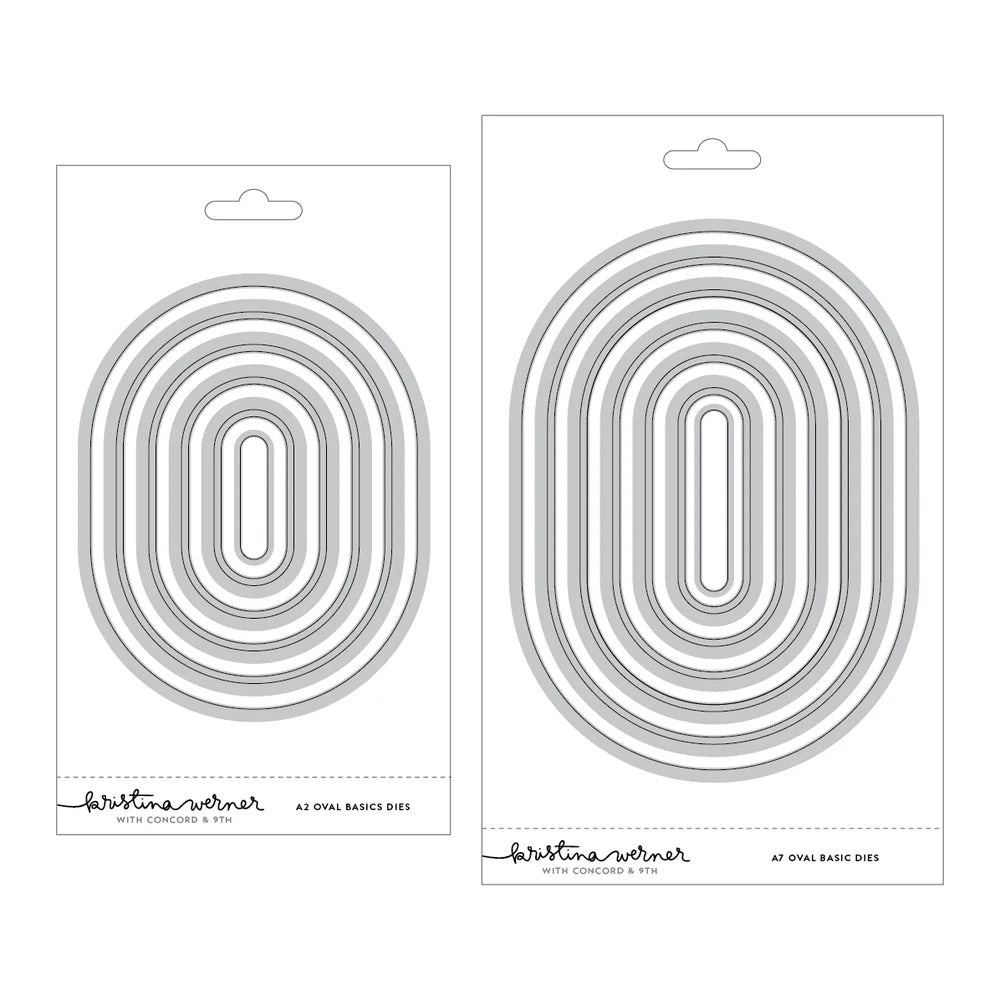 Concord & 9th - Kristina Werner - Oval Basics Die Bundle