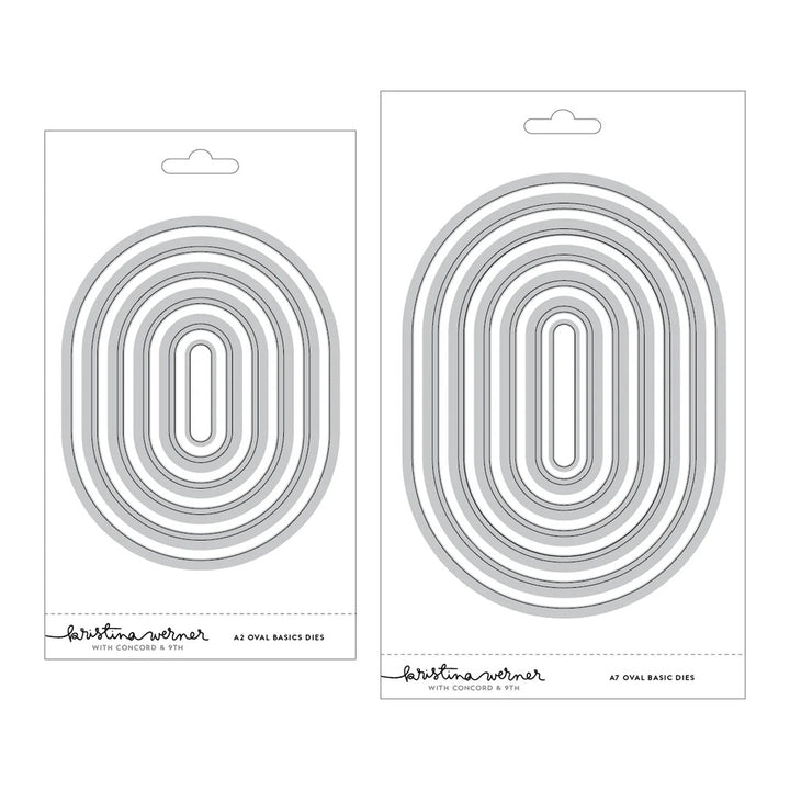 Concord & 9th - Kristina Werner - Oval Basics Die Bundle