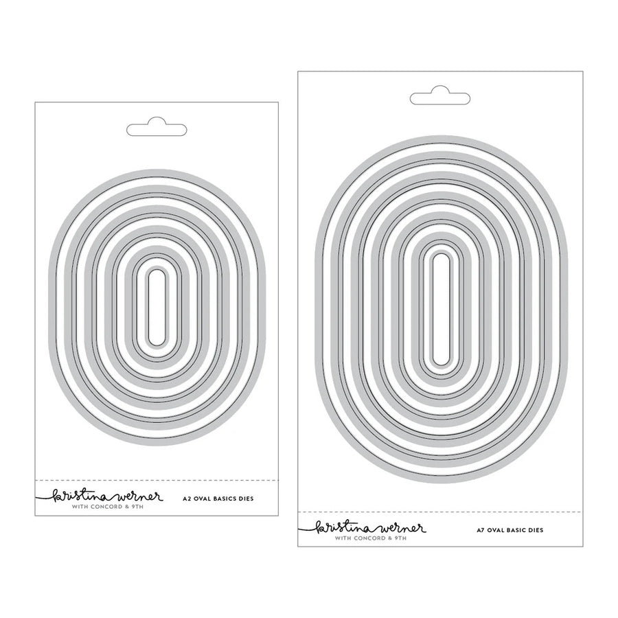 Concord & 9th - Kristina Werner - Oval Basics Die Bundle