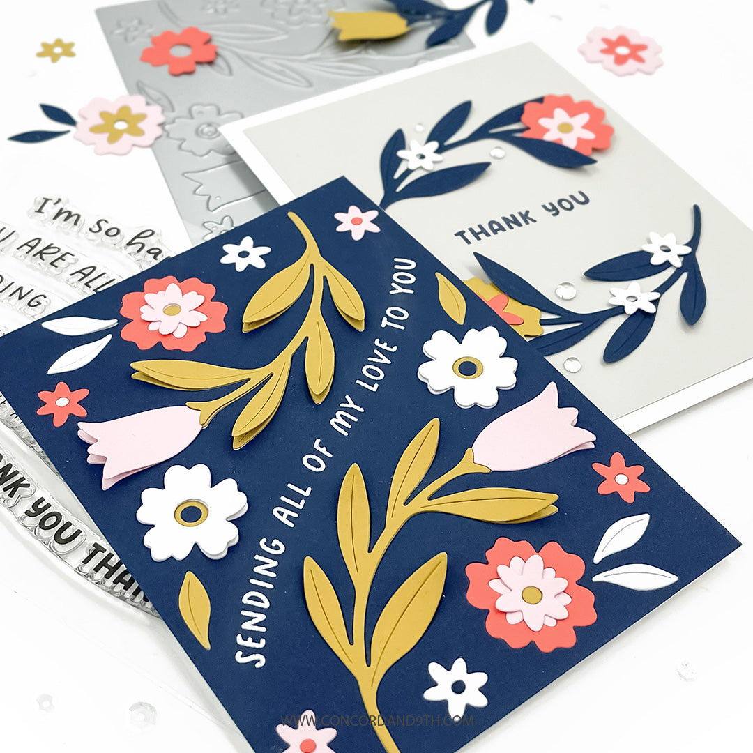 Concord & 9th - Petal Path BUNDLE - Stamps & Dies