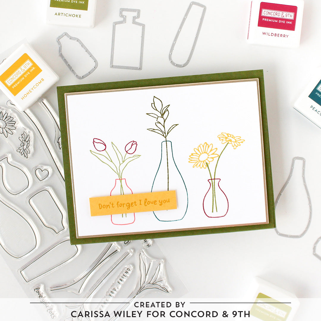 Concord & 9th - Simple Stems Stamp Set (4" x 8")