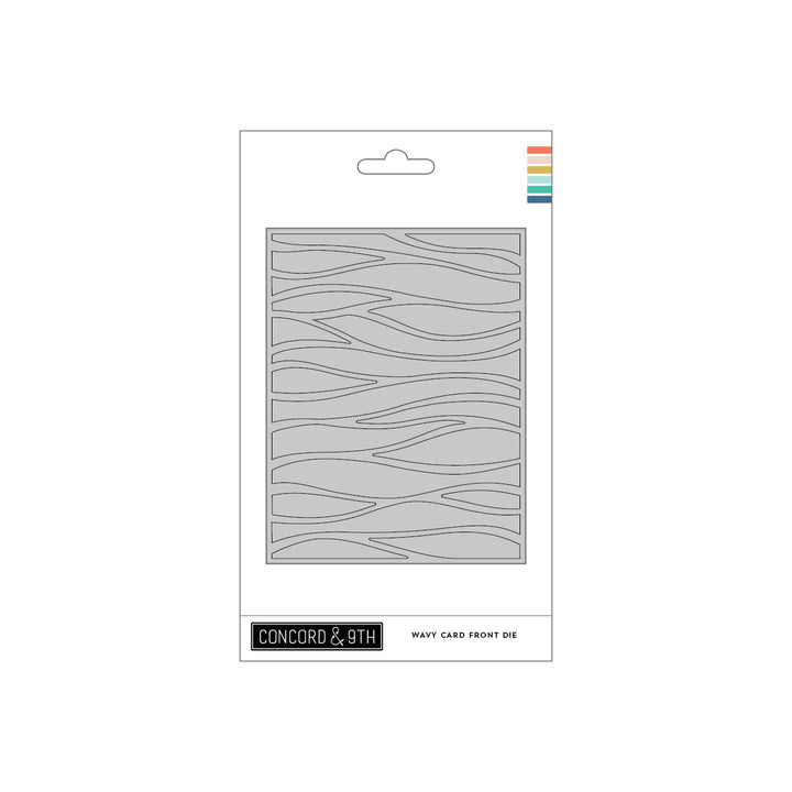 Concord & 9th - Wavy Card Front Die