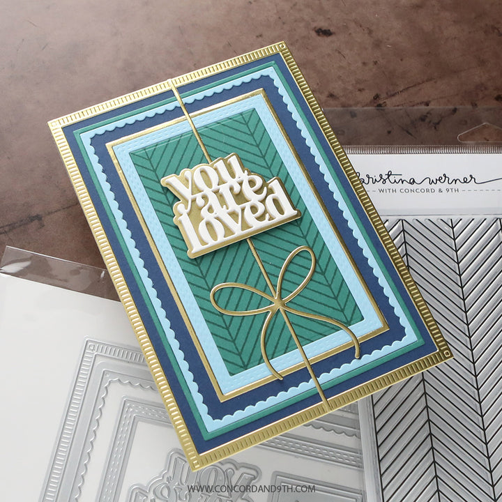 Concord & 9th - Kristina Werner - A6 Detailed and Thin Frames Bundle
