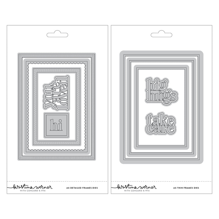 concord 9th kristina werner a6 frames bundle