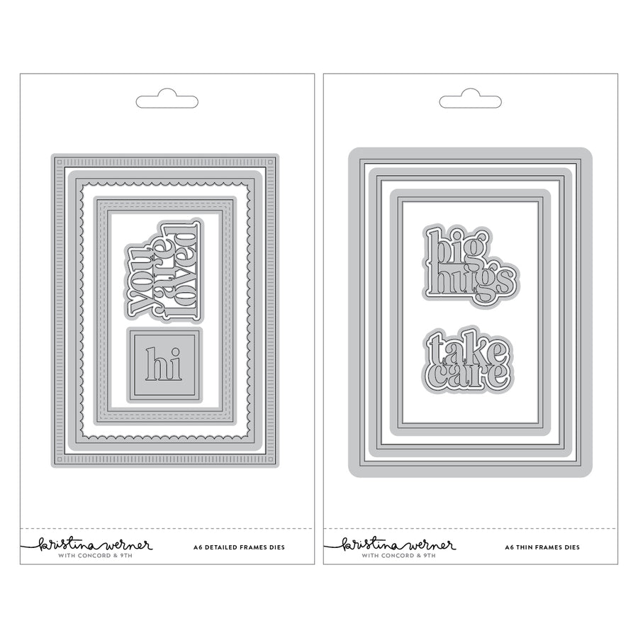 concord 9th kristina werner a6 frames bundle