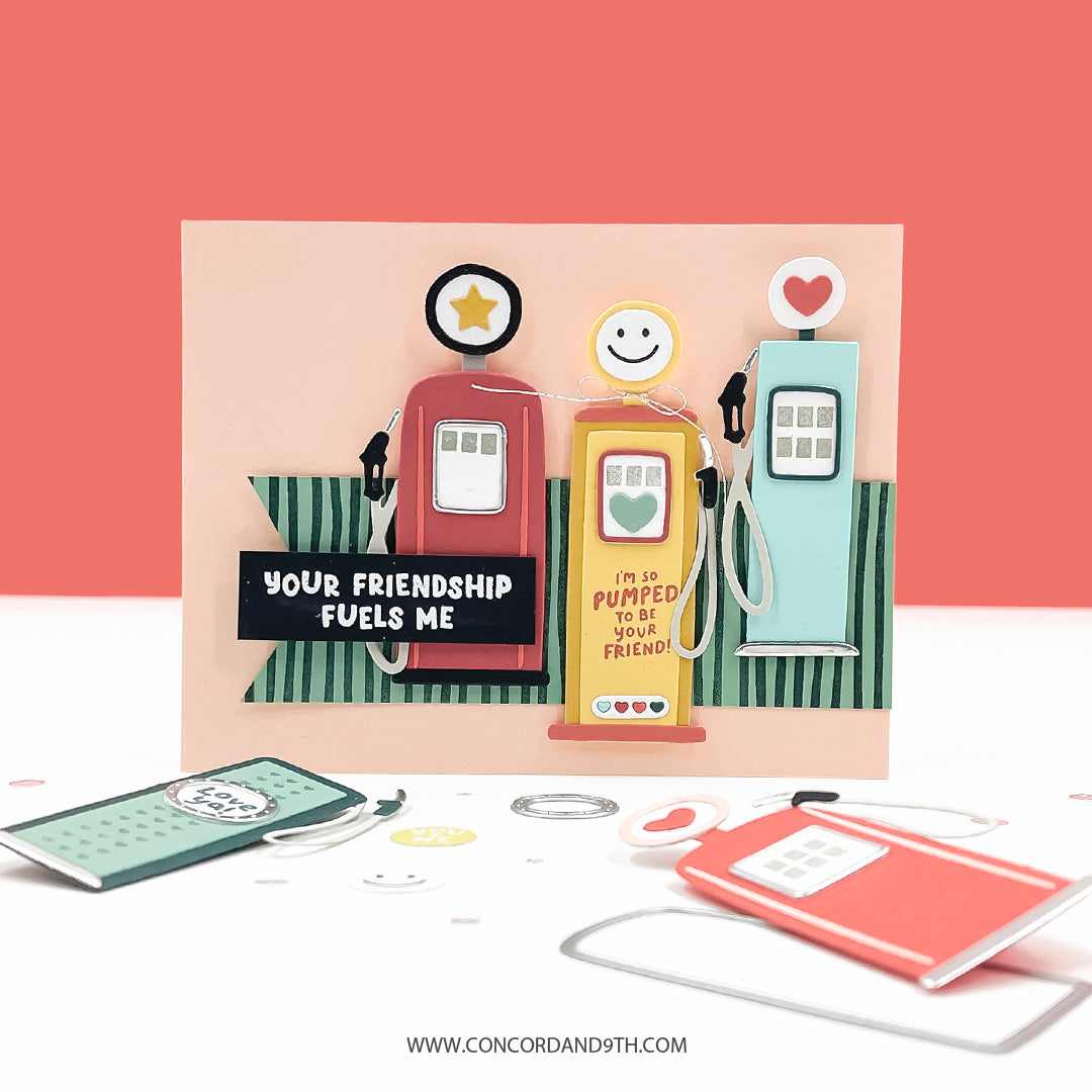 Concord & 9th - Fueled with Love Bundle - Stamps/Dies