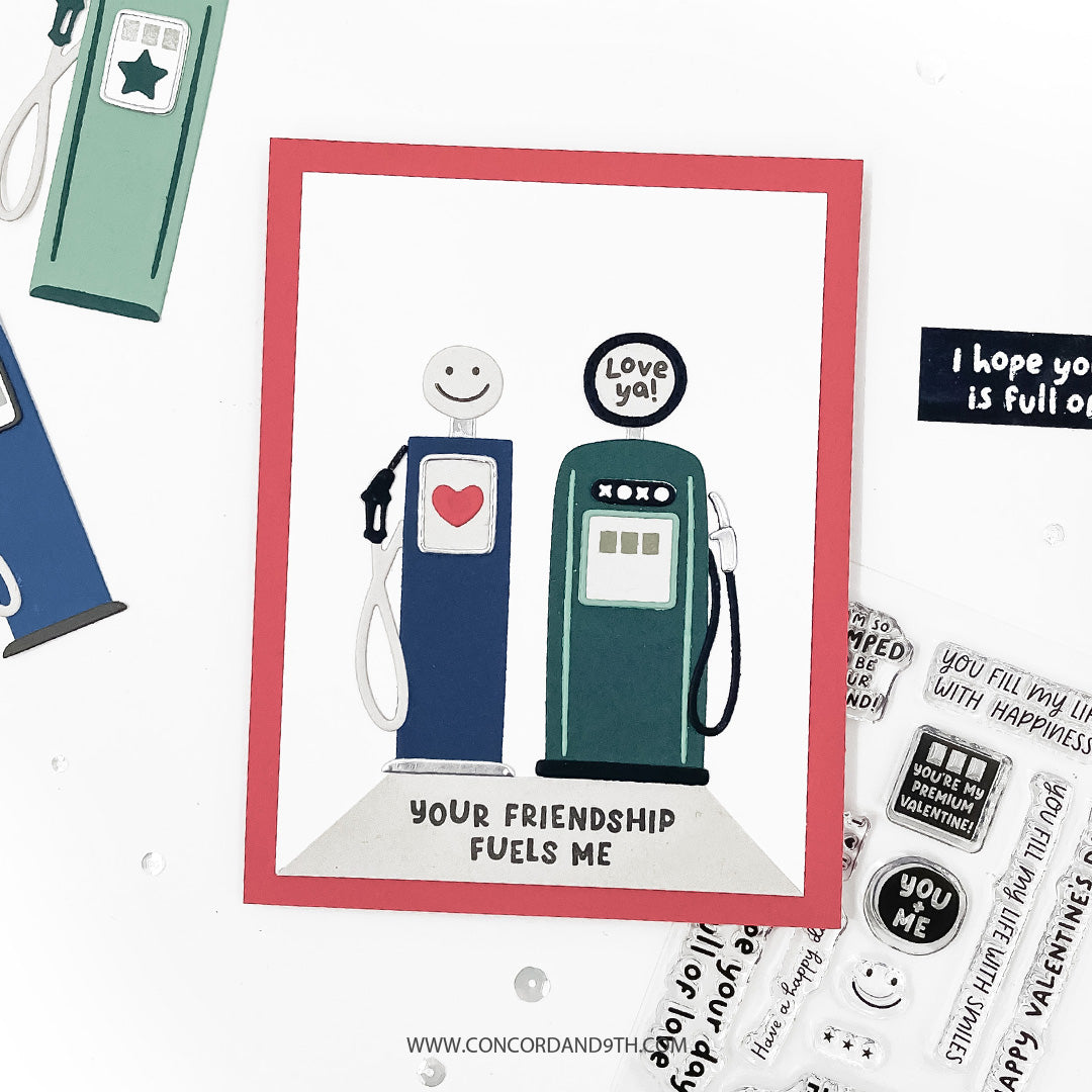 Concord & 9th - Fueled with Love Bundle - Stamps/Dies