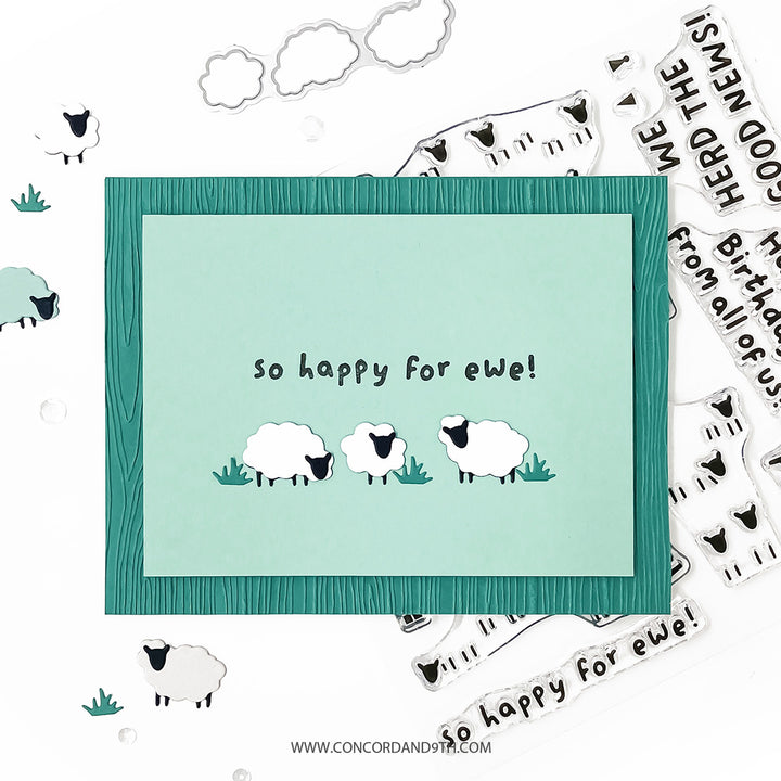 Concord & 9th - Happy Herd Bundle - Stamps, Dies & Stencils