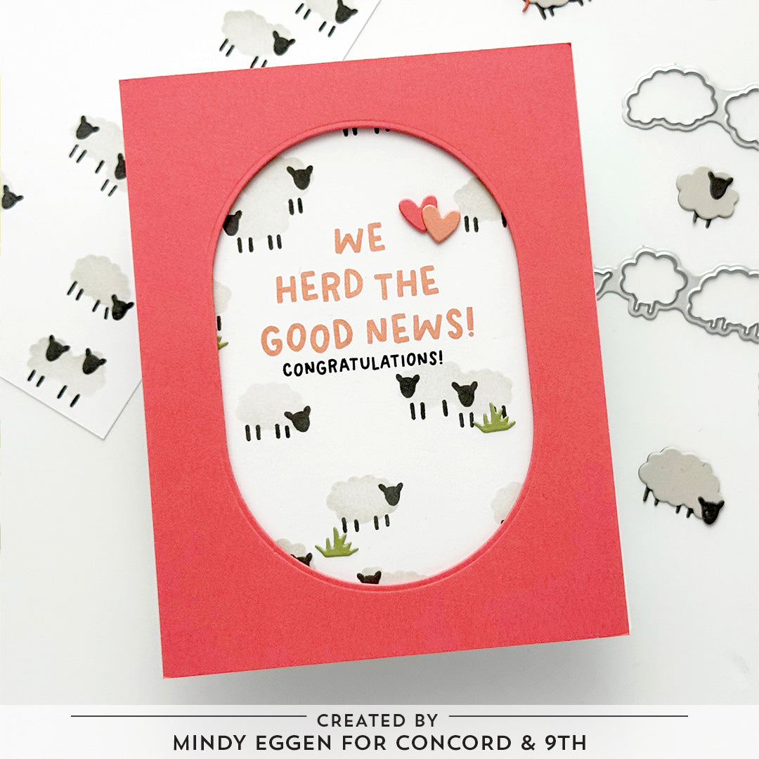 Concord & 9th - Happy Herd Bundle - Stamps, Dies & Stencils