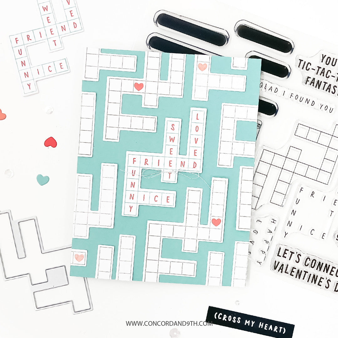 Concord & 9th - Love Games Bundle - Stamps/Dies