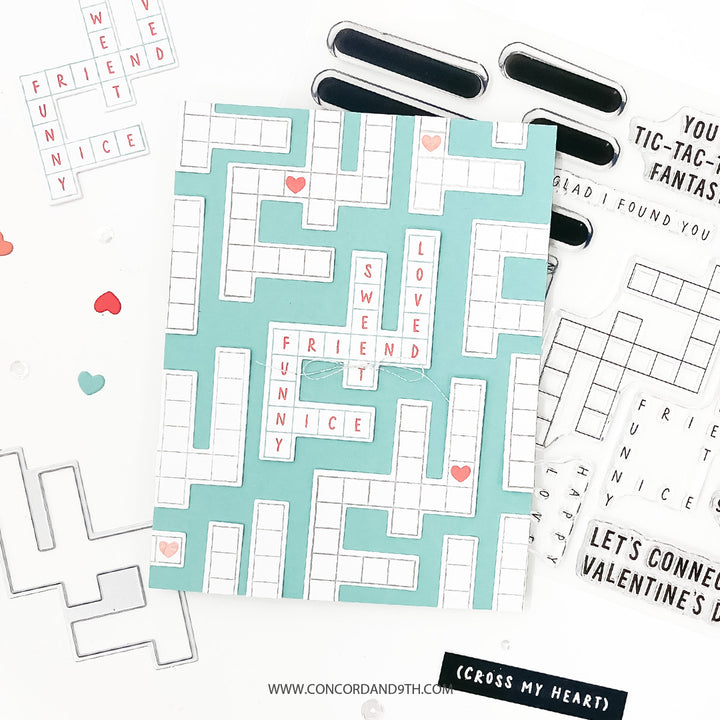 Concord & 9th - Love Games Bundle - Stamps/Dies