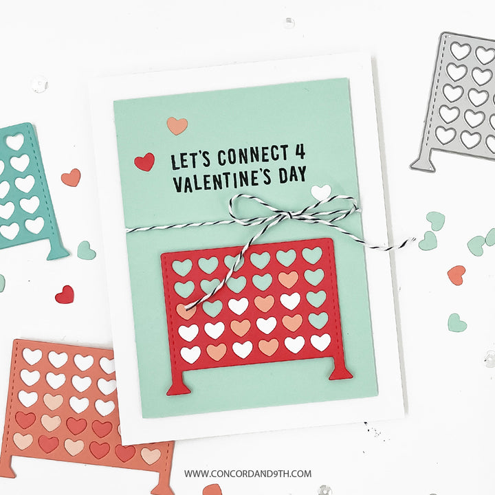 Concord & 9th - Love Games Bundle - Stamps/Dies